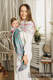 Żakardowa chusta kółkowa do noszenia dzieci, 100% bawełna, ramię bez zakładek - MAGNOLIA - standard 1.8m #babywearing