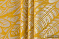 Marsupio LennyUpGrade, misura Standard, tessitura jacquard, 100% viscosa di bamboo - WILD SOUL - AURUM #babywearing