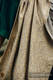 Sling, jacquard (50% coton, 50% Viscose de bambou) - avec épaule sans plis - ENCHANTED NOOK - MARIGOLD, standard 1.8m #babywearing