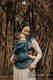 LennyGo Mochila ergonómica, talla bebé, jacquard (54% algodón, 46% TENCEL) - RAINFOREST - NOCTURNAL #babywearing