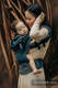 LennyGo Mochila ergonómica, talla bebé, jacquard (54% algodón, 46% TENCEL) - RAINFOREST - NOCTURNAL #babywearing