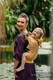Nosidełko Ergonomiczne LennyGo z tkaniny żakardowej (100% wiskoza bambusowa) rozmiar Toddler - WOLNY DUCH - AURUM #babywearing