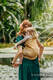 Mochila LennyPreschool, talla preschool, tejido jaqurad (100% viscosa de bambú) - WILD SOUL - AURUM #babywearing