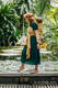 Żakardowa chusta do noszenia dzieci, 100% wiskoza bambusowa - WOLNY DUCH - AURUM - rozmiar L #babywearing