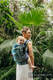 Porte-bébé LennyPreschool, taille preschool, jacquard, (100% Viscose de bambou) - PEACOCK'S TAIL - SEA ANGEL #babywearing