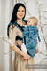 Nosidełko LennyUpGrade z tkaniny żakardowej 100% bawełna , rozmiar standard - PAWI OGON - HEYDAY  #babywearing