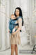 LennyUpGrade Carrier, Standard Size, jacquard weave 100% cotton - PEACOCK'S TAIL - HEYDAY  #babywearing
