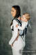 Lenny Buckle Onbuhimo baby carrier, standard size, broken-twill weave (60% cotton, 40% bamboo) - MOON ROCK #babywearing