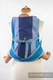 MEI-TAI carrier Mini, diamond weave - 100% cotton - with hood,  Finnish Diamond #babywearing