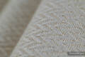 Ring Sling, Herringbone Weave (100% cotton) - with gathered shoulder - LITTLE HERRINGBONE LUCE - standard 1.8m #babywearing