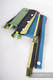 Drool Pads & Reach Straps Set, (60% cotton, 40% polyester) - NIGHT #babywearing