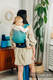 LennyHybrid Half Buckle Tragehilfe, Größe Standard, Kreuzköper-Bindung, 100% Baumwolle - AIRGLOW  #babywearing