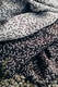 Ringsling, Jacquard Weave, with gathered shoulder (100% linen) - ENCHANTED NOOK - COCOA - standard 1.8m (grade B) #babywearing