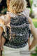 LennyHybrid Half Buckle Carrier, Preschool Size, jacquard weave 100% linen - ENCHANTED NOOK - COCOA #babywearing