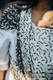 Fular, tejido jacquard (100% lino) - ENCHANTED NOOK - COCOA - talla XL #babywearing