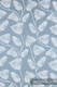 Fular, tejido jacquard (100% lino) - VIRIDIFLORA - ASH - talla L #babywearing