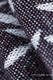 Baby Wrap, Jacquard Weave (100% linen) - ENCHANTED NOOK - COCOA - size L #babywearing