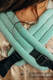 Marsupio LennyLight, misura Standard, tessitura broken-twill 100% cotone - AGAVE #babywearing