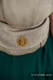 Nosidełko LennyLight z tkaniny skośno-krzyżowej, 100% bawełna , rozmiar standard - PEANUT BUTTER #babywearing