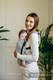 Mochila LennyLight, talla estándar, tejido herringbone 100% algodón - LITTLE HERRINGBONE GRIS #babywearing