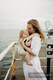 Nosidełko LennyLight z tkaniny żakardowej 100% Len, rozmiar standard - LOTOS - NATURALNY  #babywearing