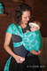 Baby Wrap, Jacquard Weave (100% cotton) - NORTHERN LEAVES - size XS #babywearing