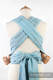 MEI-TAI carrier Mini, jacquard weave - 100% cotton - with hood, FUTURA #babywearing