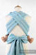 MEI-TAI carrier Toddler, jacquard weave - 100% cotton - with hood, FUTURA #babywearing