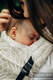 Nosidełko LennyLight z tkaniny żakardowej 100% Len, rozmiar standard - LOTOS - NATURALNY  #babywearing