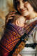 Nosidełko LennyLight z tkaniny żakardowej 100% bawełna , rozmiar standard - NOVA - PAWI OGON EWA #babywearing