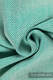 Fascia ad anelli, tessitura Broken-Twill (100% cotone) - spalla aperta - AGAVE - taglia standard 1.8m #babywearing