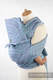 MEI-TAI carrier Toddler, jacquard weave - 100% cotton - with hood, PEACOCK'S TAIL #babywearing