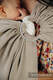 Bandolera de anillas - 100% Algodón - sarga cruzada - PEANUT BUTTER - standard 1.8m (grado B) #babywearing