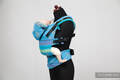 Ergonomic Carrier, Baby Size, jacquard weave 100% cotton - HEAVENLY LACE #babywearing