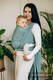 Żakardowa chusta do noszenia dzieci, splot waflowy, 100% bawełna - LUMINARA - rozmiar L #babywearing