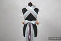 MEI-TAI carrier Mini, diamond weave - 100% cotton - with hood, Icelandic Diamond #babywearing