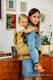 Nosidełko LennyPreschool  z tkaniny żakardowej 95% bawełna, 5% przędza metalizowana, rozmiar preschool - HARVEST - FIELDS OF GOLD #babywearing