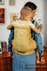 Nosidełko LennyPreschool  z tkaniny żakardowej 95% bawełna, 5% przędza metalizowana, rozmiar preschool - HARVEST - FIELDS OF GOLD #babywearing