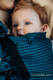 Moje Pierwsze Nosidełko LennyUpGrade, splot tessera, 100% bawełna , rozmiar standard - TANZANIT #babywearing