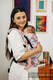 Mochila LennyLight, talla estándar, tejido jaqurad 100% algodón - MAGNOLIA #babywearing