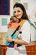 Mochila LennyLight, talla estándar, sarga cruzada 100% algodón - conversión de fular - PASTELS  #babywearing