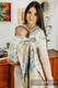 Sling, jacquard (100 % coton) - avec épaule sans plis - JURASSIC PARK - ICE DESERT - standard 1.8m #babywearing