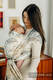 Baby Wrap, Jacquard Weave (100% cotton) - JURASSIC PARK - ICE DESERT - size XL (grade B) #babywearing