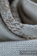 Baby Wrap, Jacquard Weave (100% cotton) - JURASSIC PARK - ICE DESERT - size M #babywearing