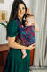 Baby Wrap, Jacquard Weave (100% cotton) - HERBARIUM - WILD MEADOW - size S #babywearing