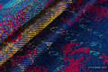 Ringsling, Jacquard Weave (100% cotton) - with gathered shoulder - HERBARIUM - WILD MEADOW - standard 1.8m #babywearing