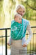 Baby Wrap, Jacquard Weave (100% cotton) - POWER OF HOPE - size S #babywearing