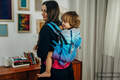 LennyPreschool - verstelbare draagzak, Maat Preschool, SYMPHONY - BLAZE  #babywearing