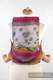 Mei Tai carrier Mini with hood/ jacquard twill / 100% cotton /  Coffee Lace #babywearing