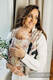 Mochila LennyLight, talla estándar, tejido jaquard (45% algodón, 33% lana merino, 14% cachemir, 8% seda) - conversión de fular HERBARIUM - RECLAIMED BY NATURE #babywearing